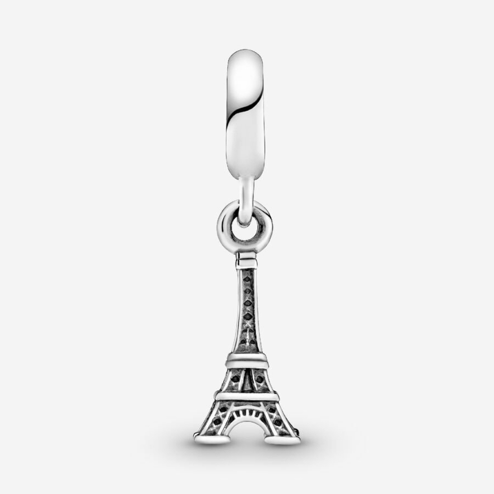 Pandora Authentic Silver Eiffel Tower Paris Dangle Charm Deadstock